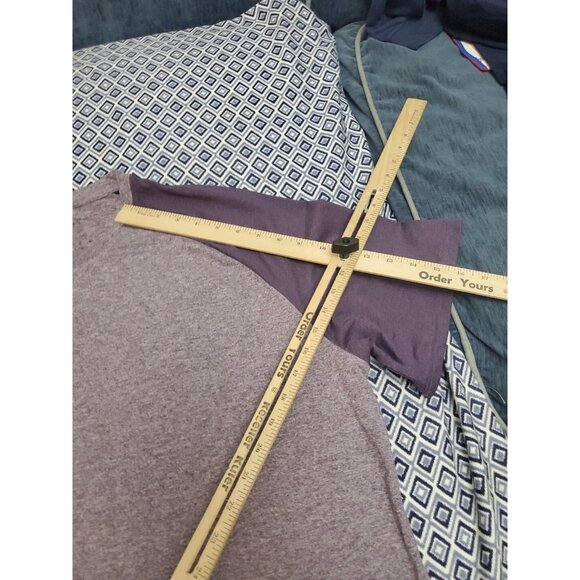 01.ALGO 01 Crew Neck T-Shirt Quick Dry SPF 40 Heathered Lilac Men's Size XXL - Picture 8 of 12